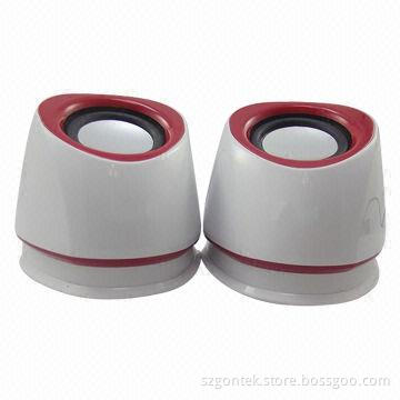 Novelty 2.0 Stereo Desk Speakers for Computer, Laptop and More